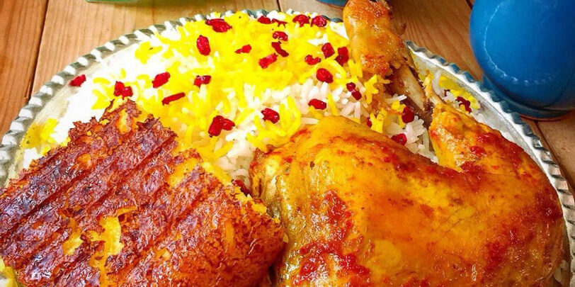 persian saffron chicken